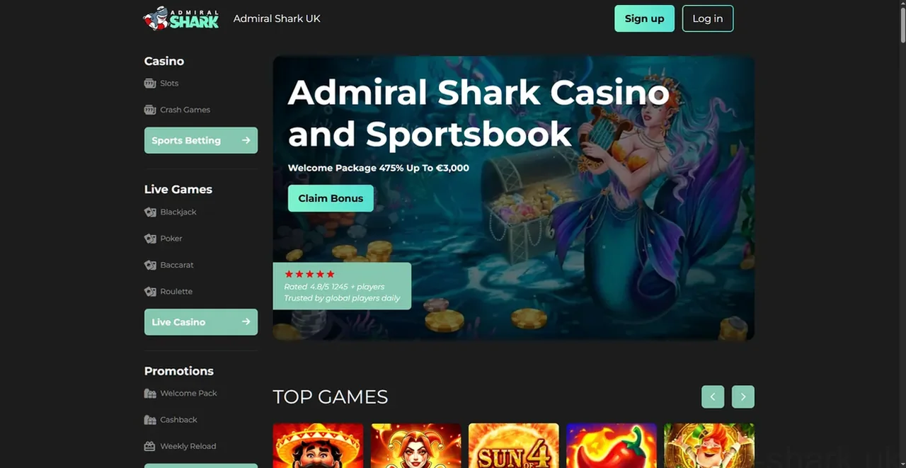 Admiralshark Casino Casino